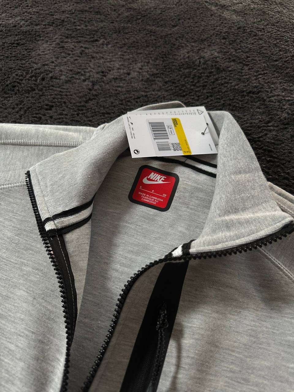 Tech Fleece OG Hırka - Gri Melanj