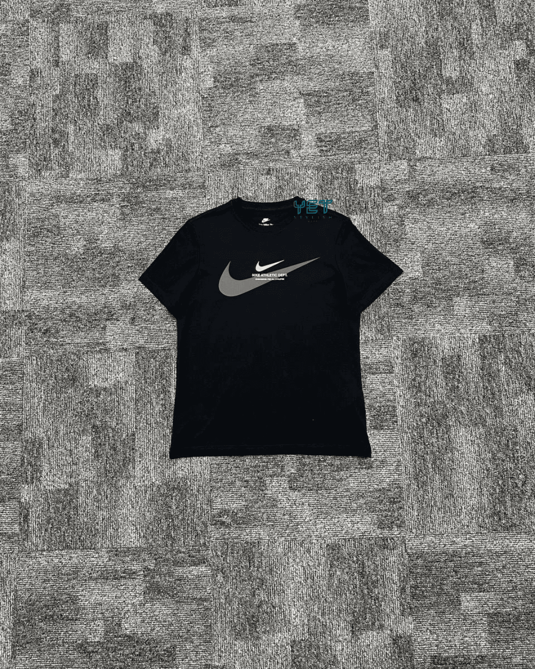 Sportswear Graphic Tişört - Siyah