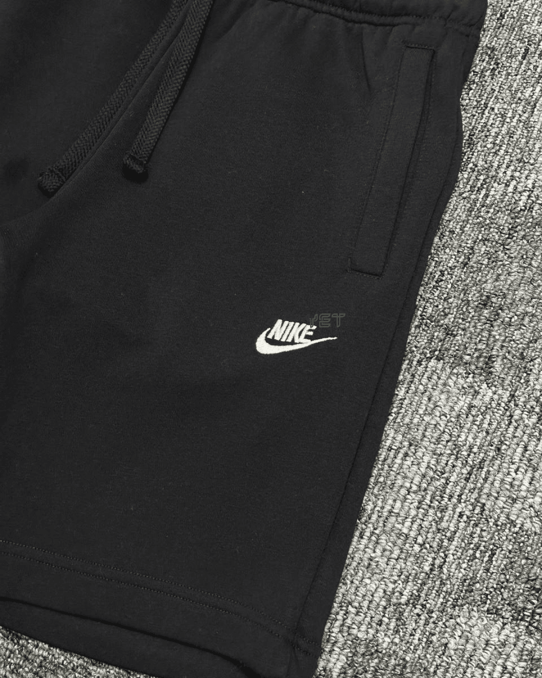 Club Fleece Şort - Siyah