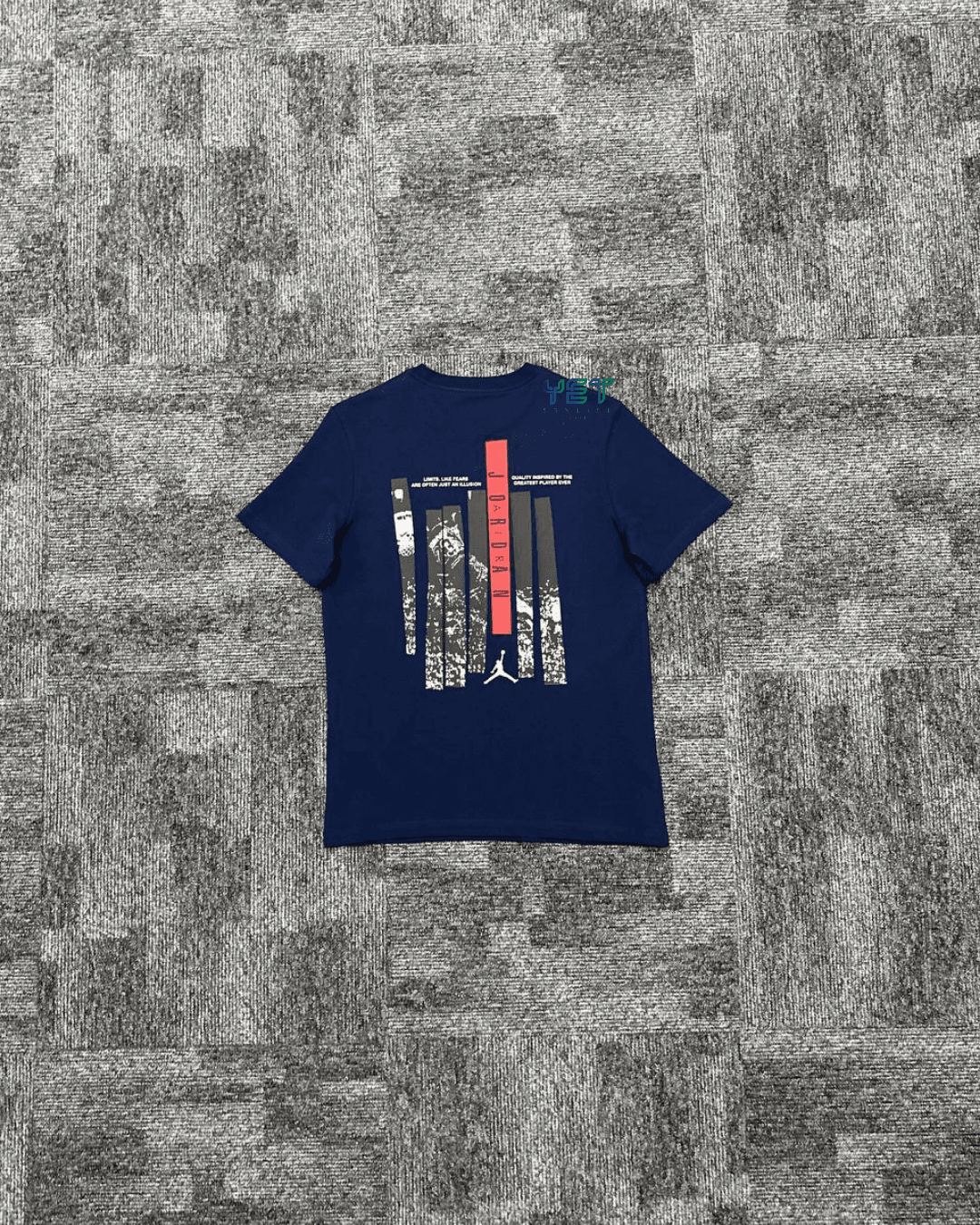 Jrdn M Brand GFX SS Tişört - Lacivert