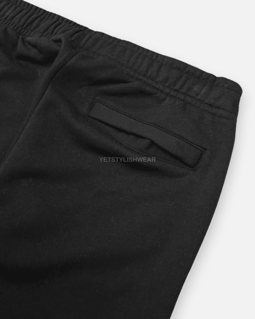 Club Fleece Eşofman Altı (Lastik Paça) - Siyah