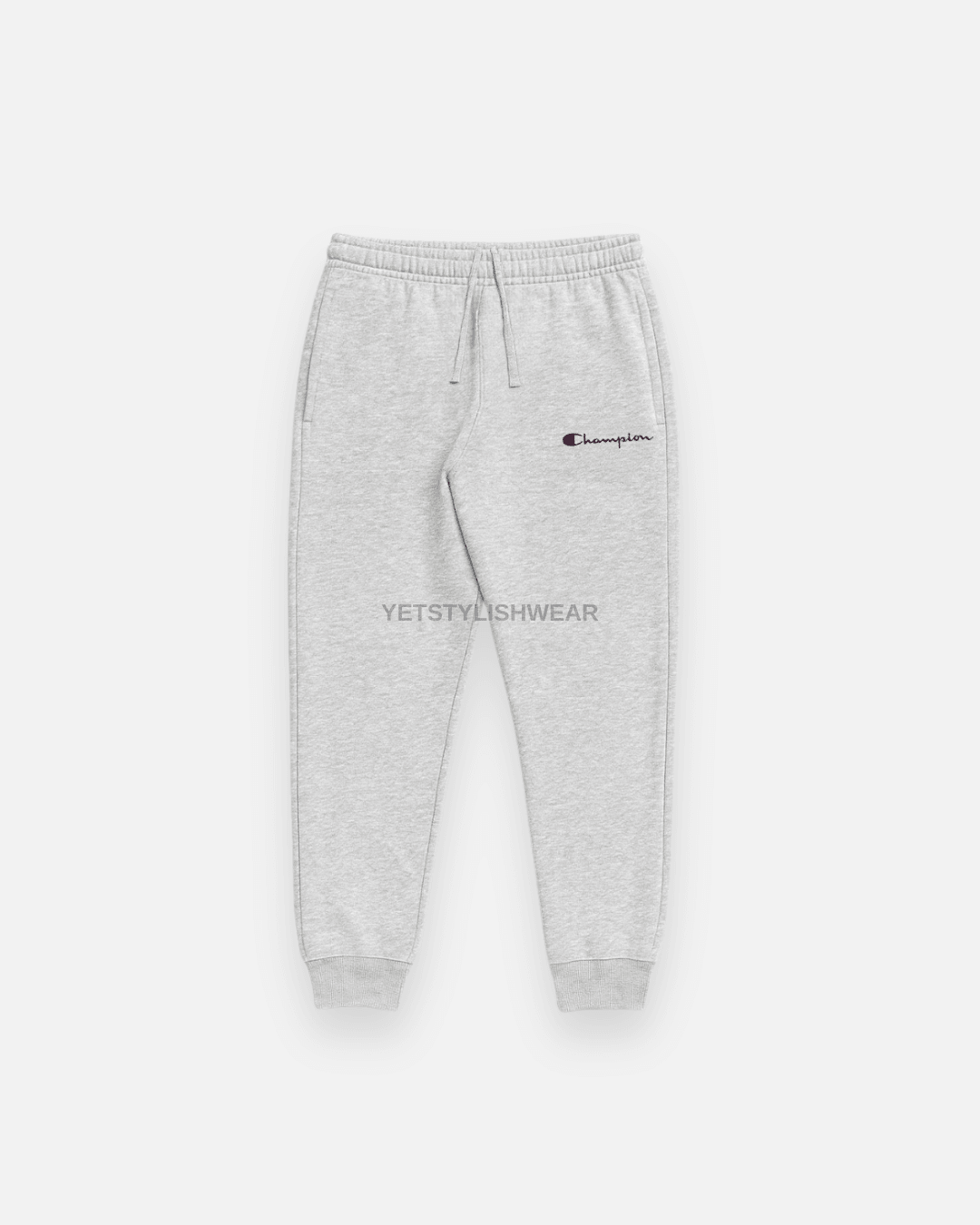Small Script Logo Fleece Eşofman Altı - Gri Melanj