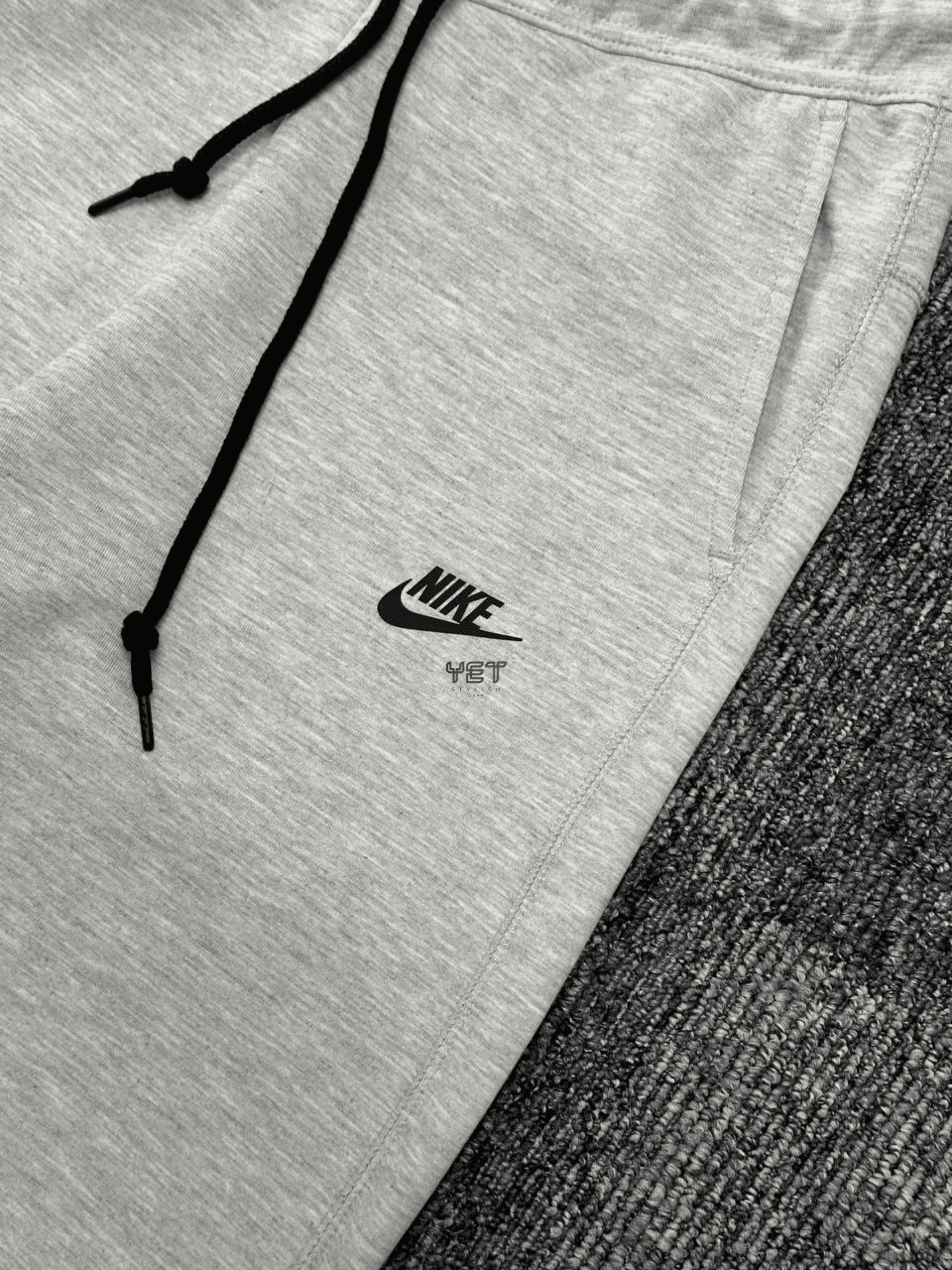 Tech Fleece Windrunner Eşofman Altı - Gri Melanj