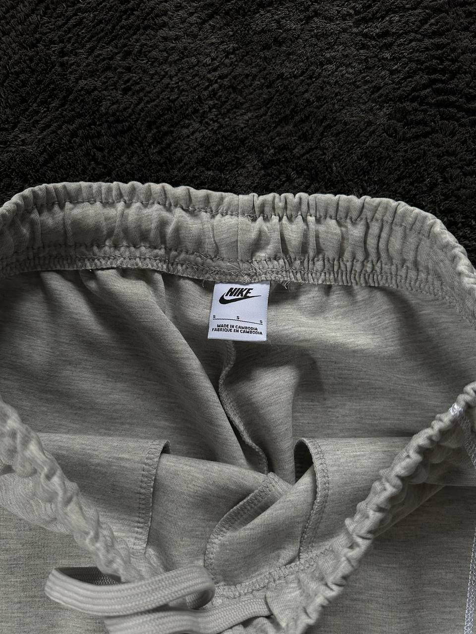 Fleece Tapered Running Trousers Eşofman Altı - Gri Melanj