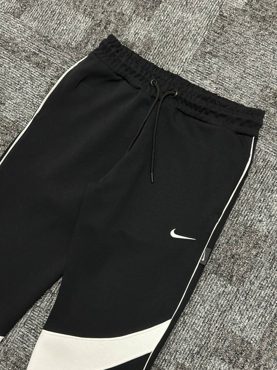 Swoosh Fleece HZ Eşofman Altı - Siyah