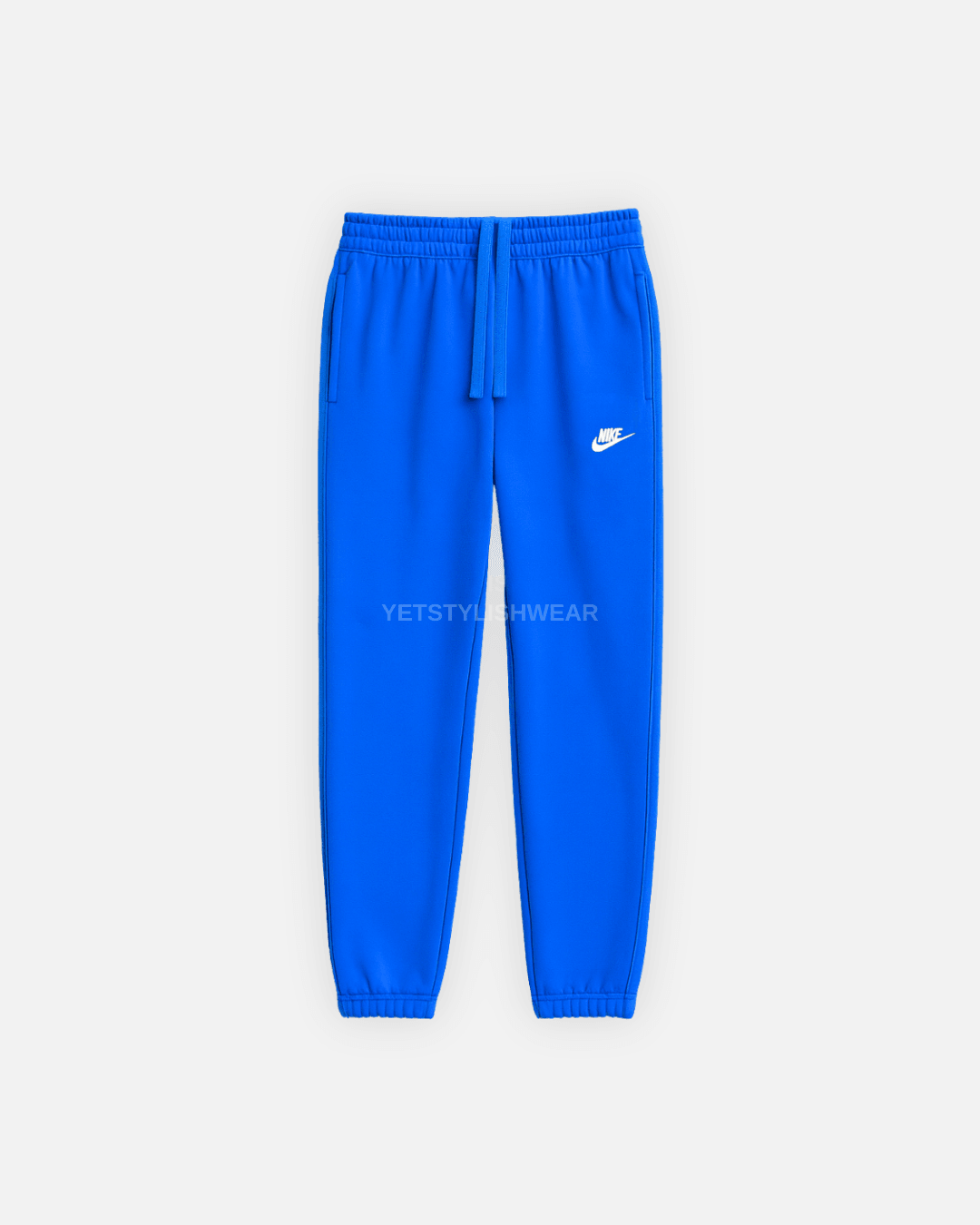 Club Fleece Eşofman Altı (Lastik Paça) - Saks Mavisi