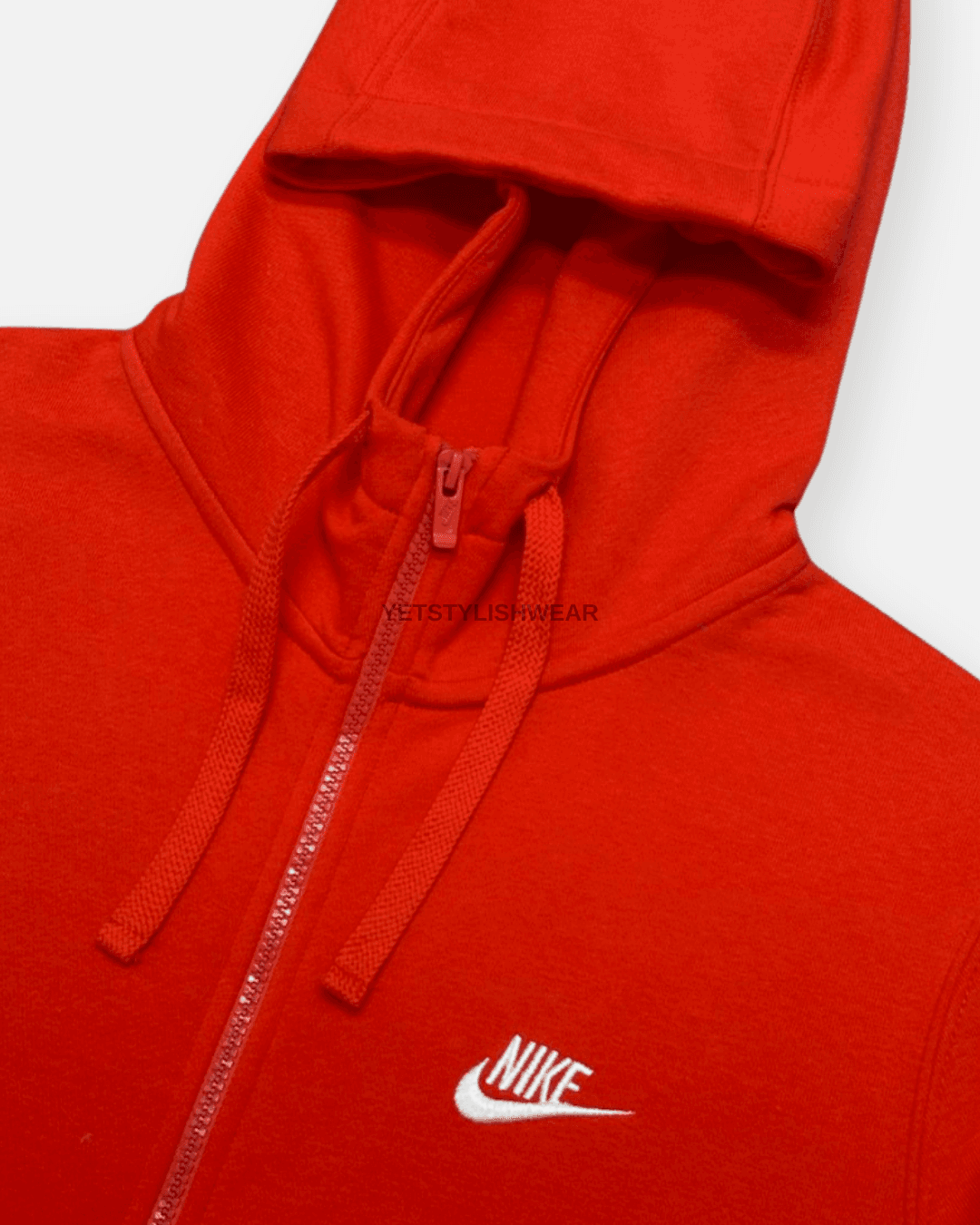 Club Fleece Hırka - Kırmızı