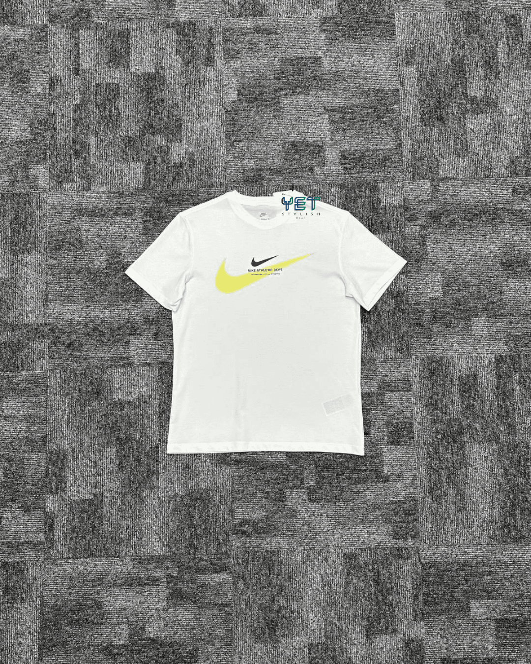 Sportswear Graphic Tişört - Ekru Beyaz