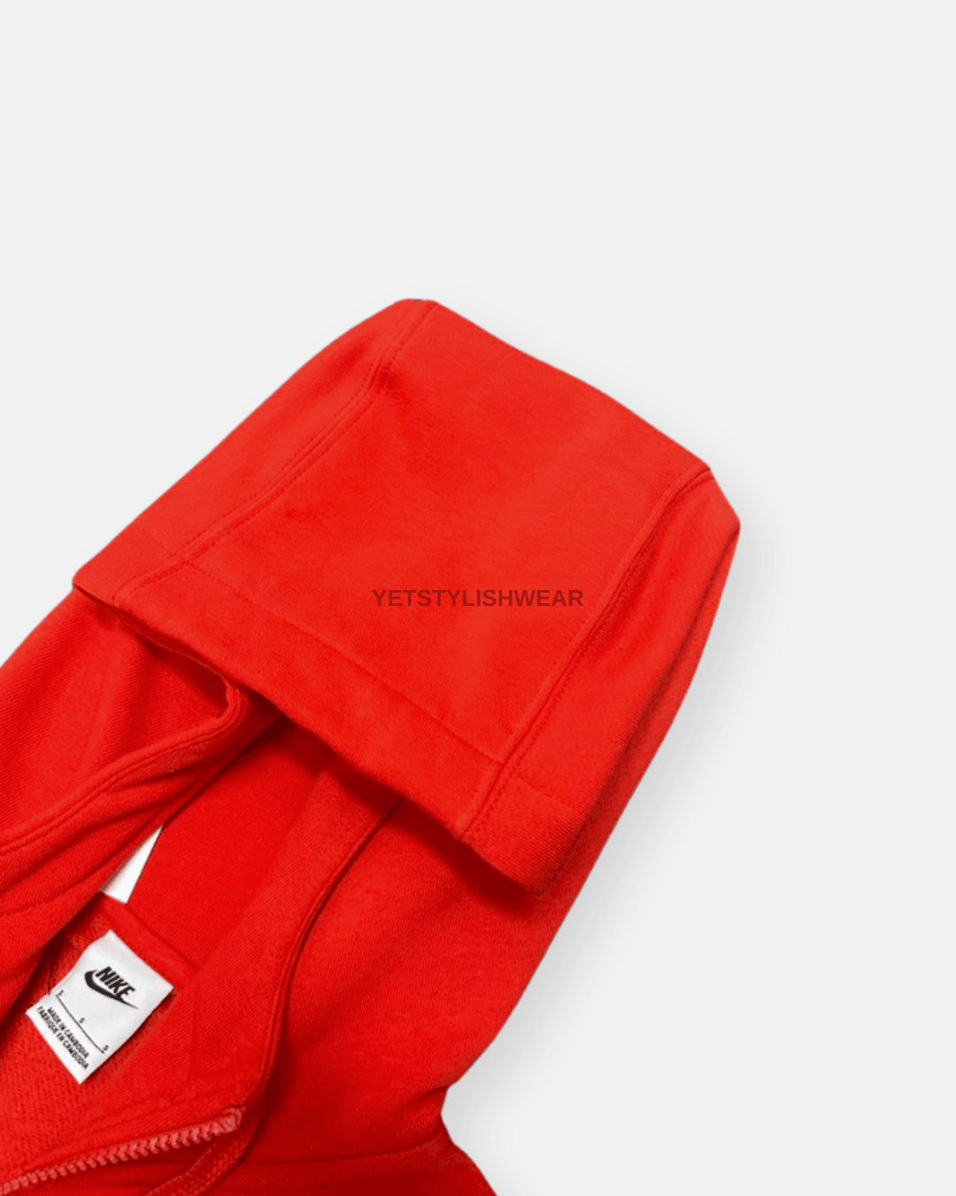 Club Fleece Hırka - Kırmızı
