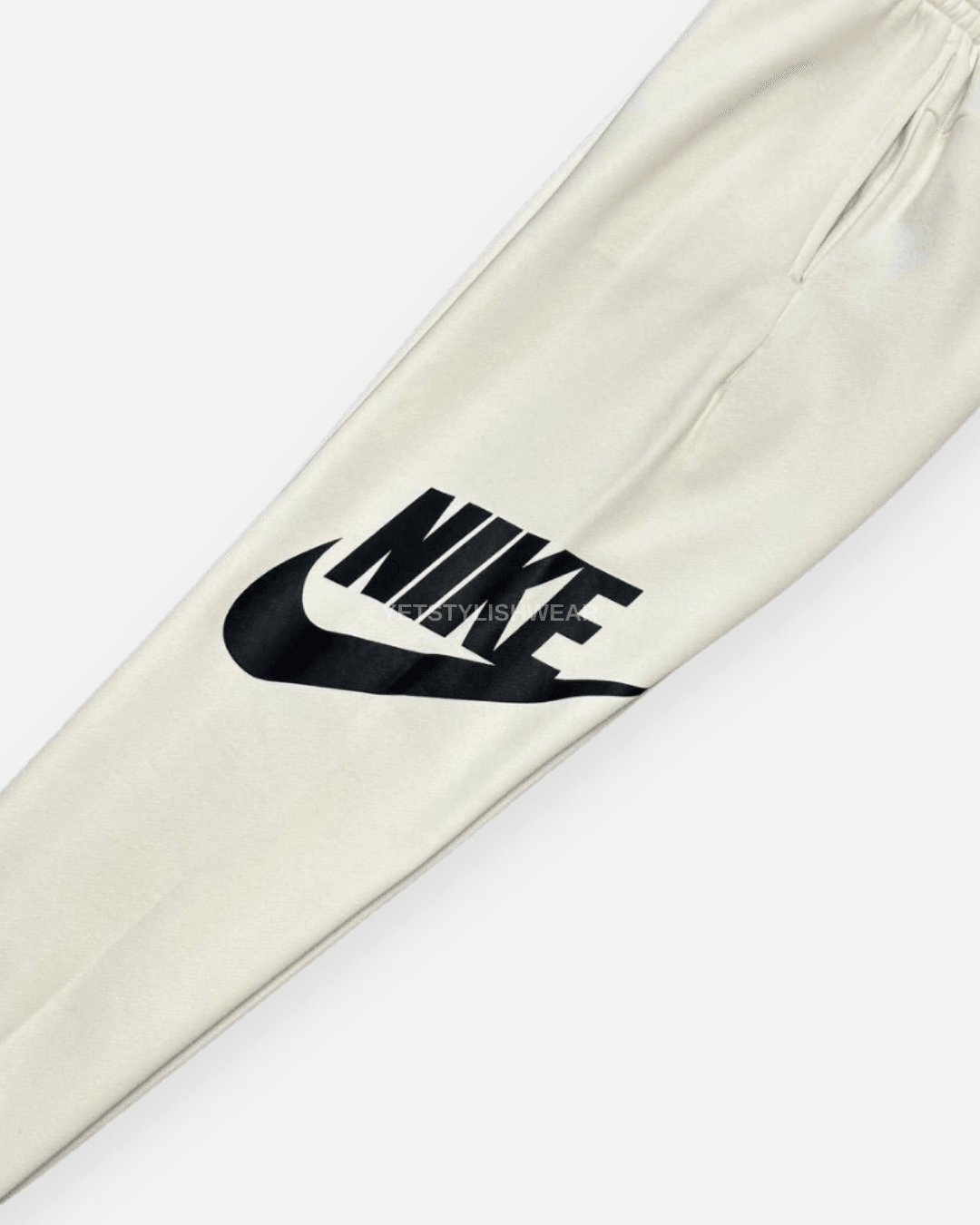 Sporswear Club Fleece Alumni Eşofman Altı - Ekru Beyaz