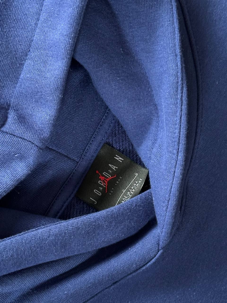 Jrdn Essential Fleece Hoodie - İndigo