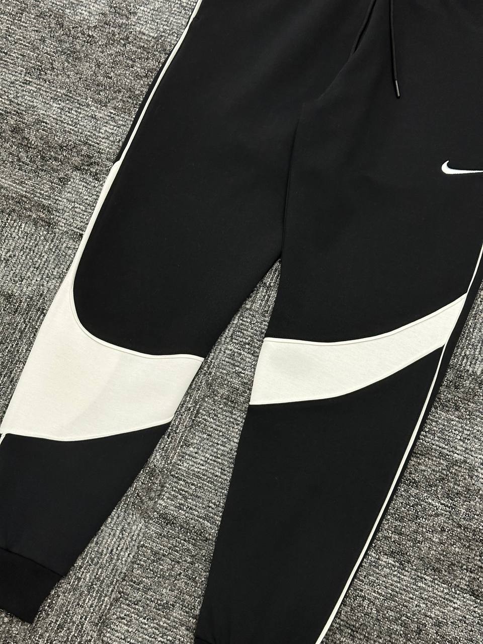 Swoosh Fleece HZ Eşofman Altı - Siyah