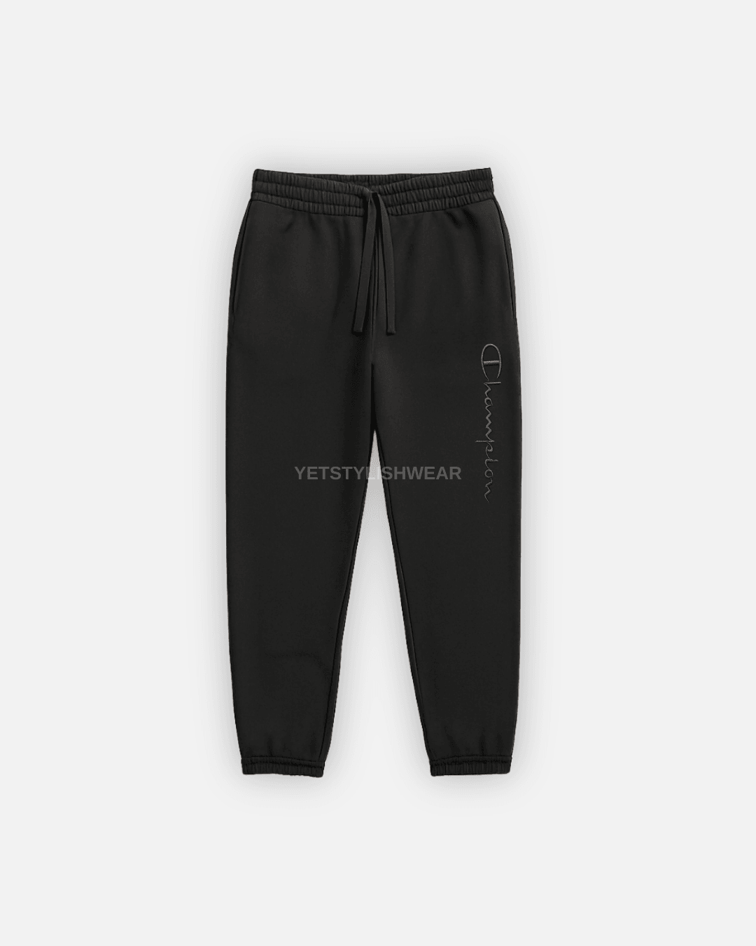 Elastic Cuff Eşofman Altı - Siyah