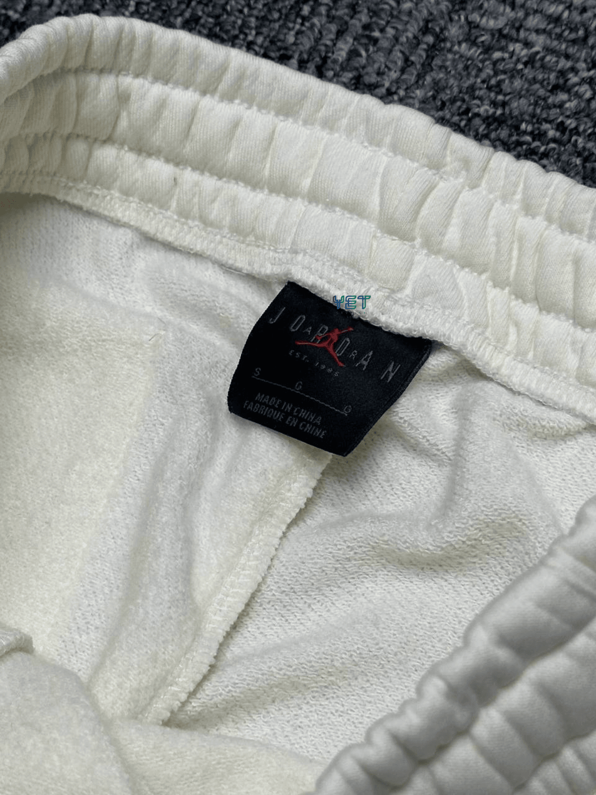 Jrdn Essentials Fleece Eşofman Altı - Ekru Beyaz