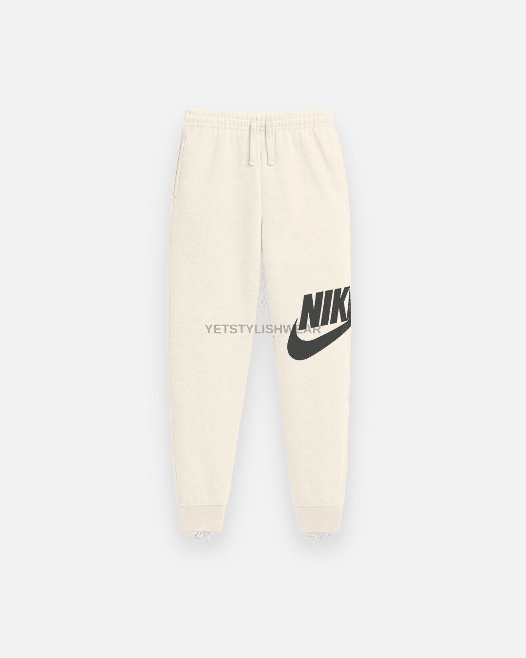 Sporswear Club Fleece Alumni Eşofman Altı - Ekru Beyaz