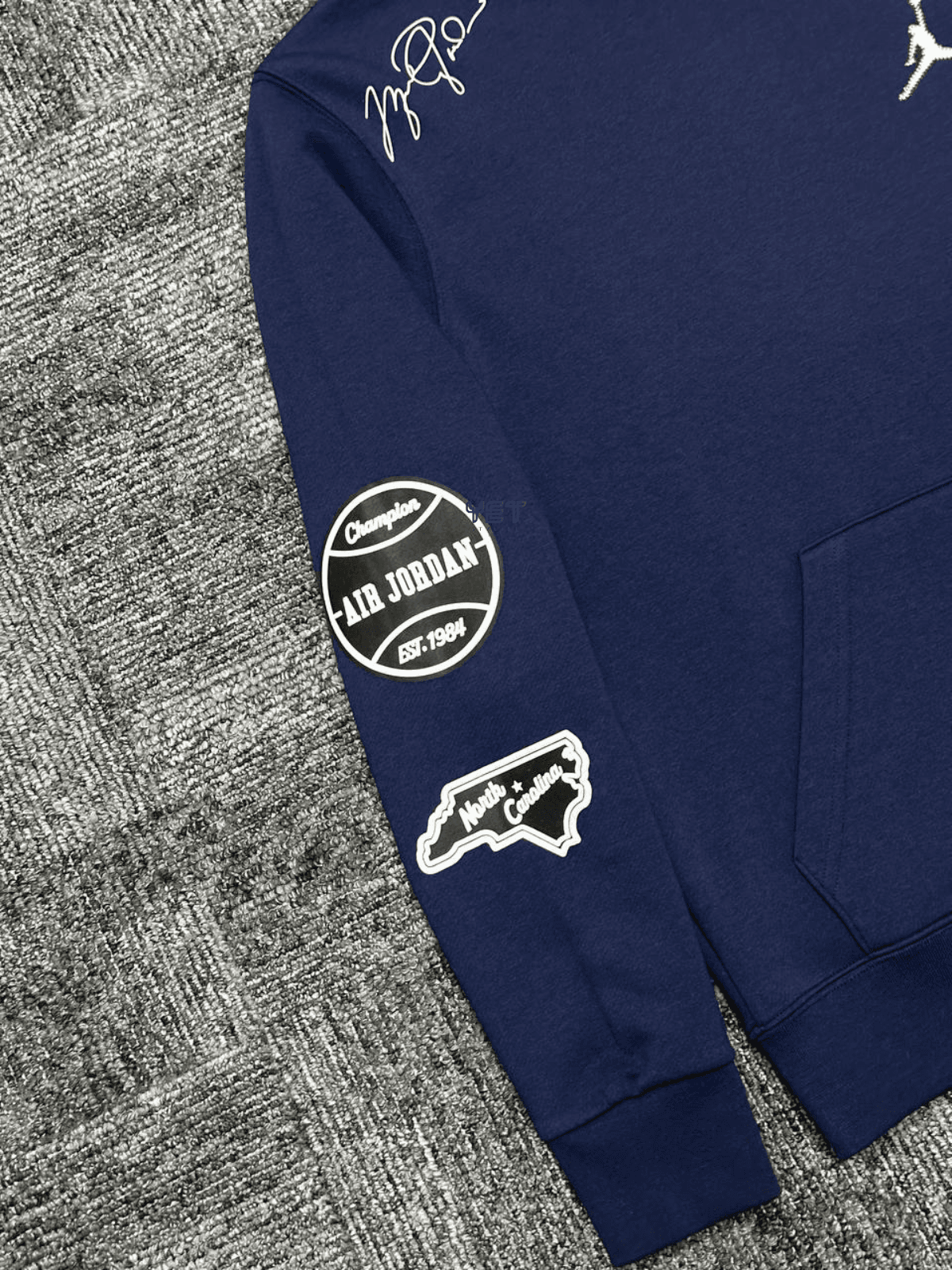 Jrdn Essentials Fleece Hoodie  - Lacivert