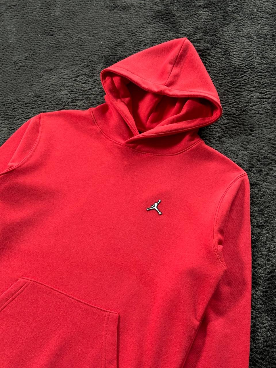 Jrdn Essential Fleece Hoodie - Kırmızı