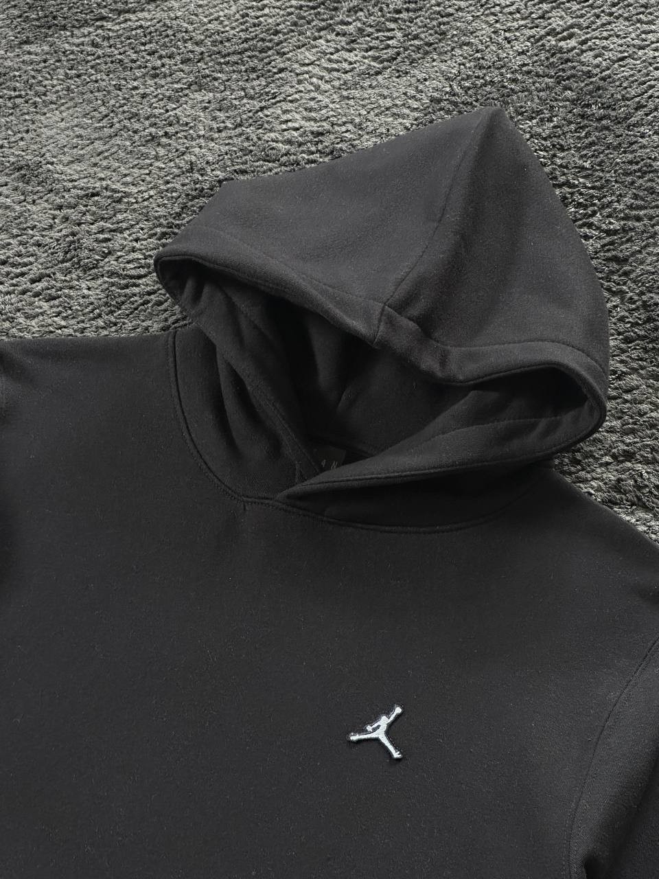 Jrdn Essential Fleece Hoodie - Siyah