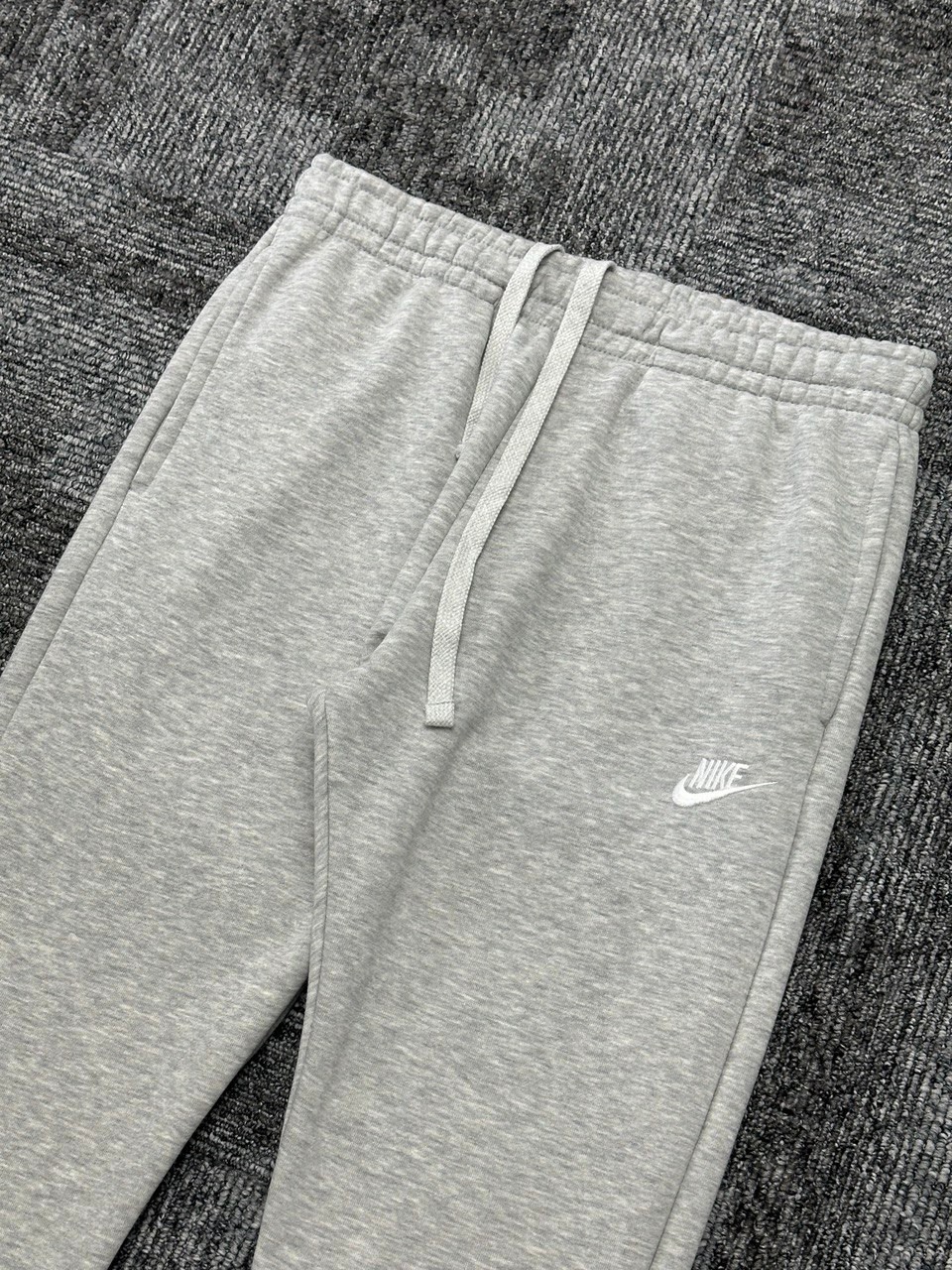 Club Fleece Eşofman Altı - Gri Melanj