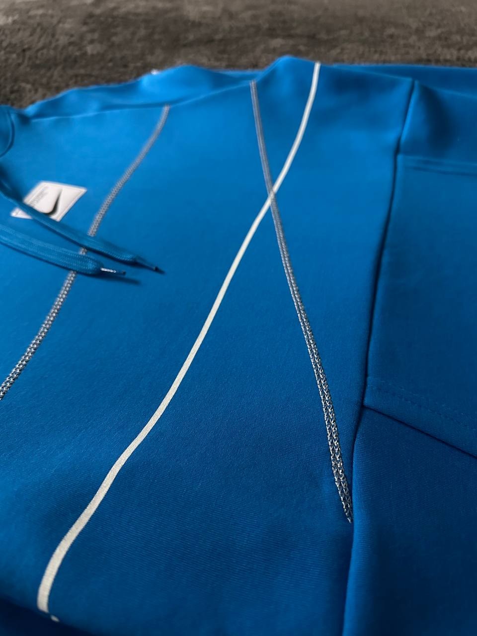 Fleece Tapered Running Trousers Hoodie - Saks Mavisi