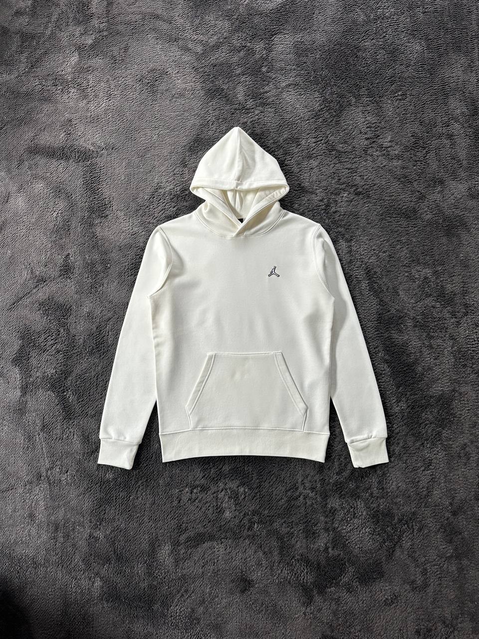 Jrdn Essential Fleece Hoodie - Ekru Beyaz