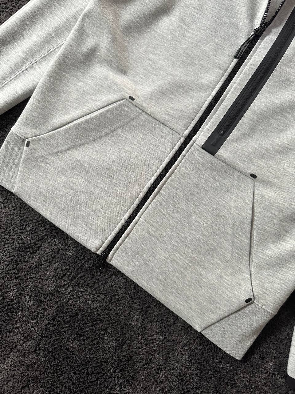 Tech Fleece OG Hırka - Gri Melanj