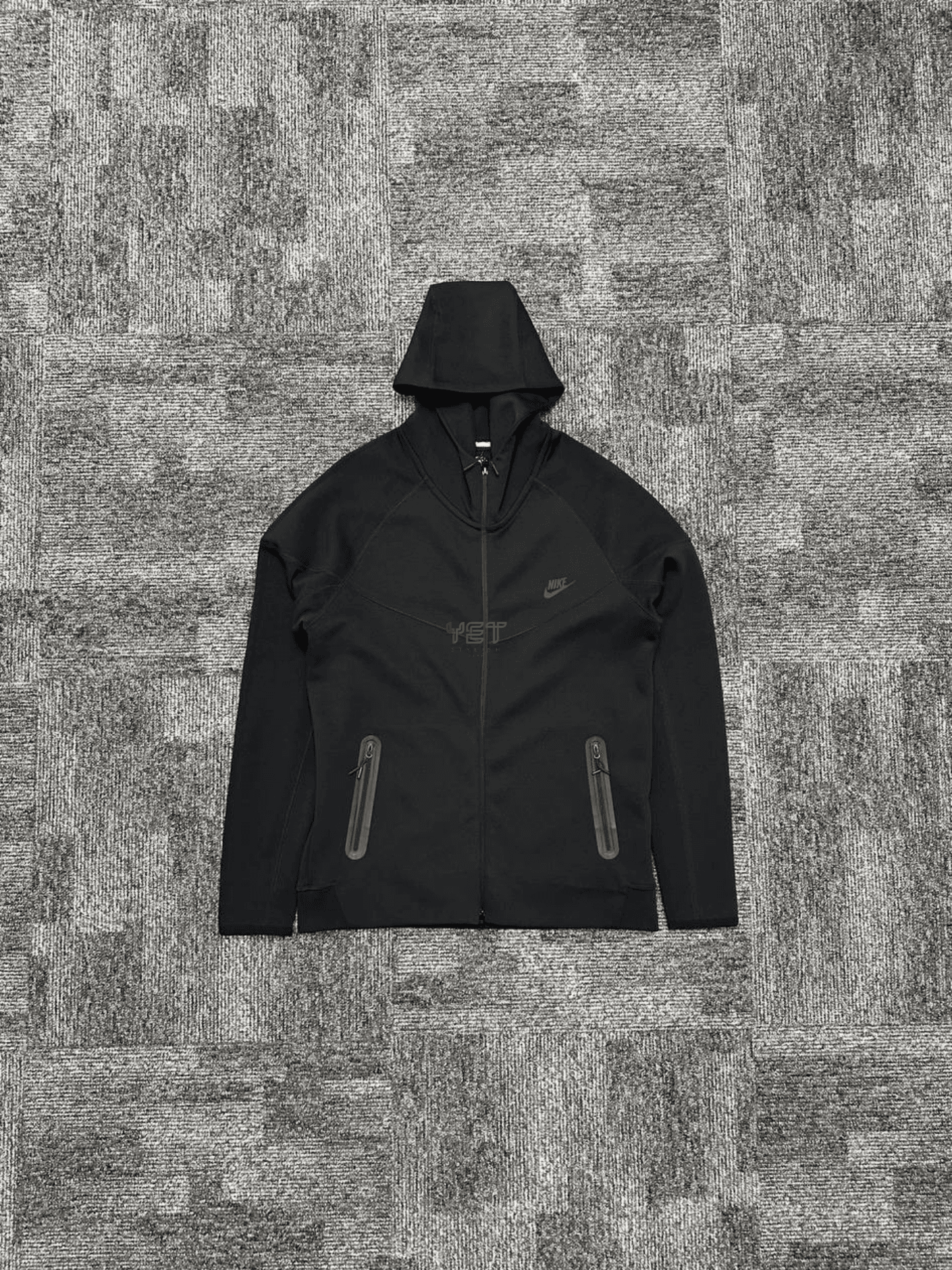 Tech Fleece Windrunner Hırka - Siyah