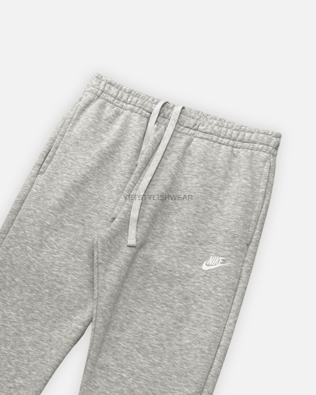 Club Fleece Eşofman Altı - Gri Melanj
