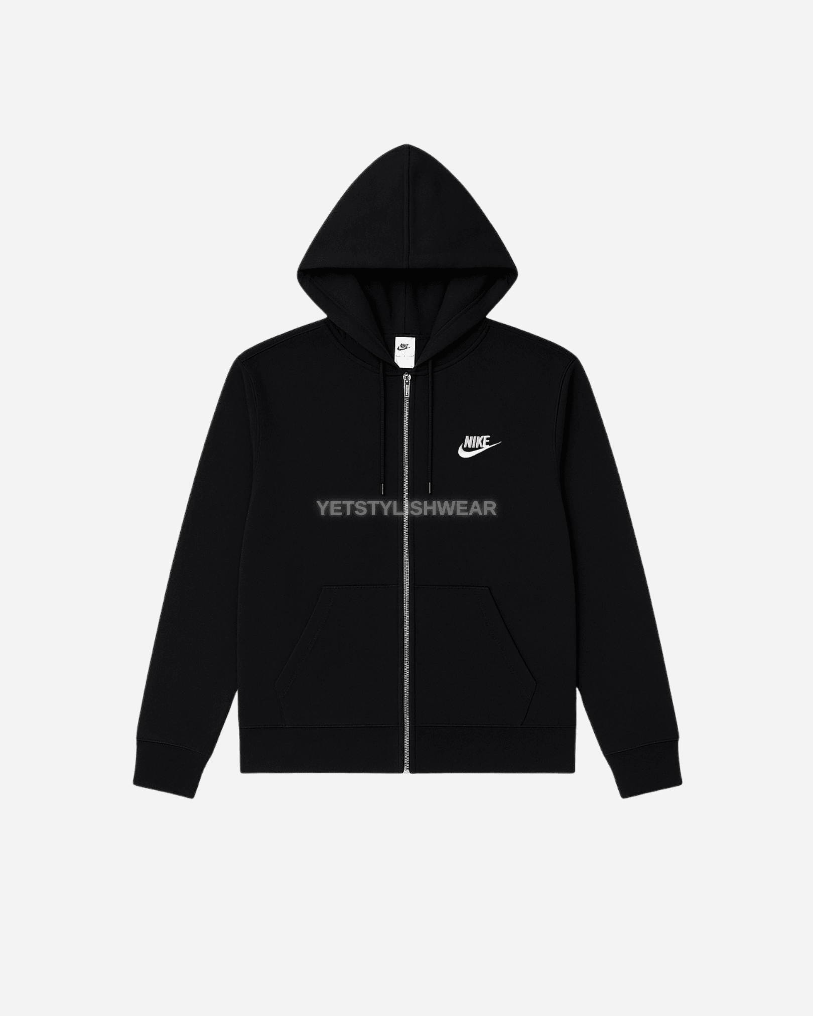 Club Fleece Yeni Jenerasyon Hırka - Siyah