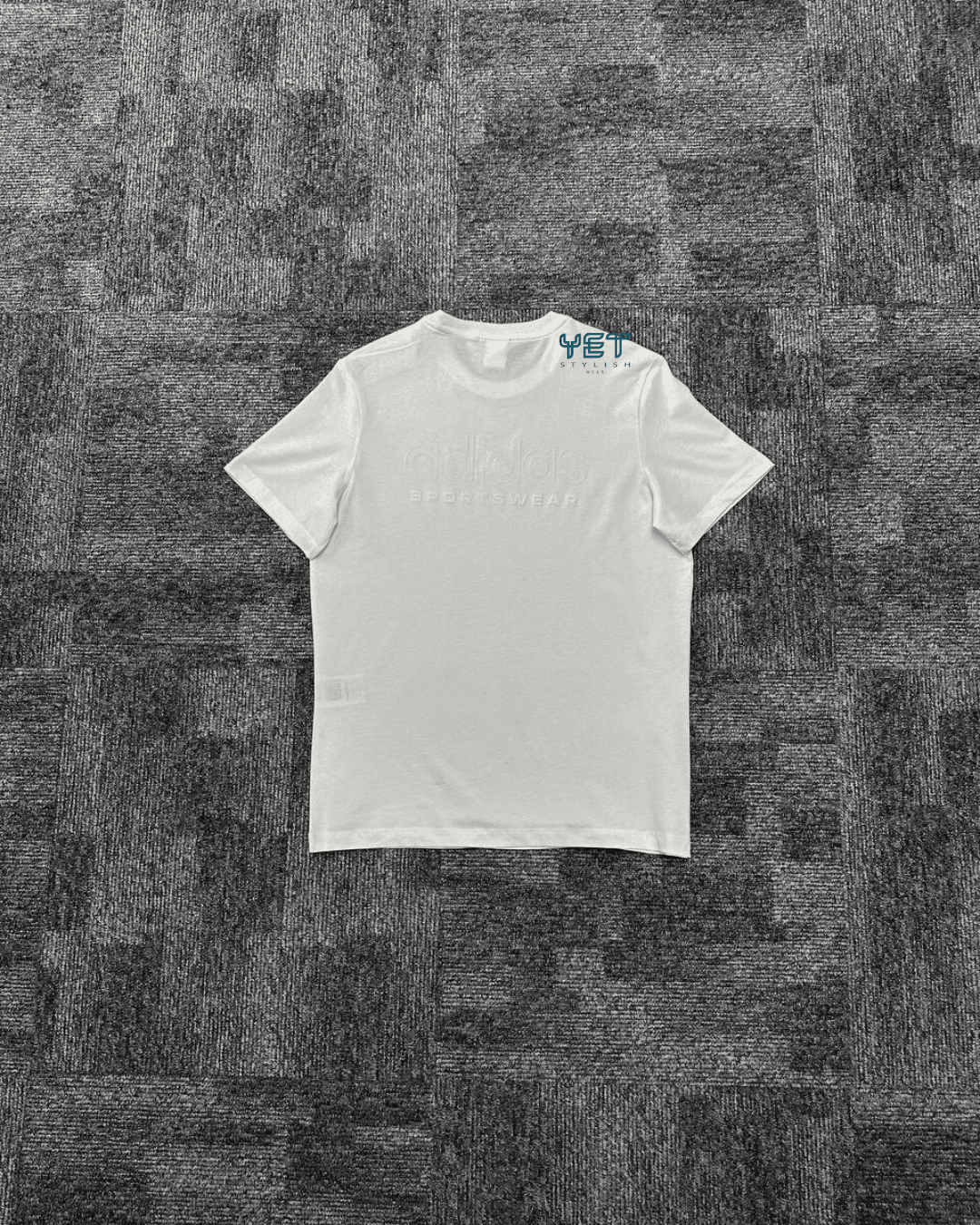Sportswear Tişört - Ekru Beyaz