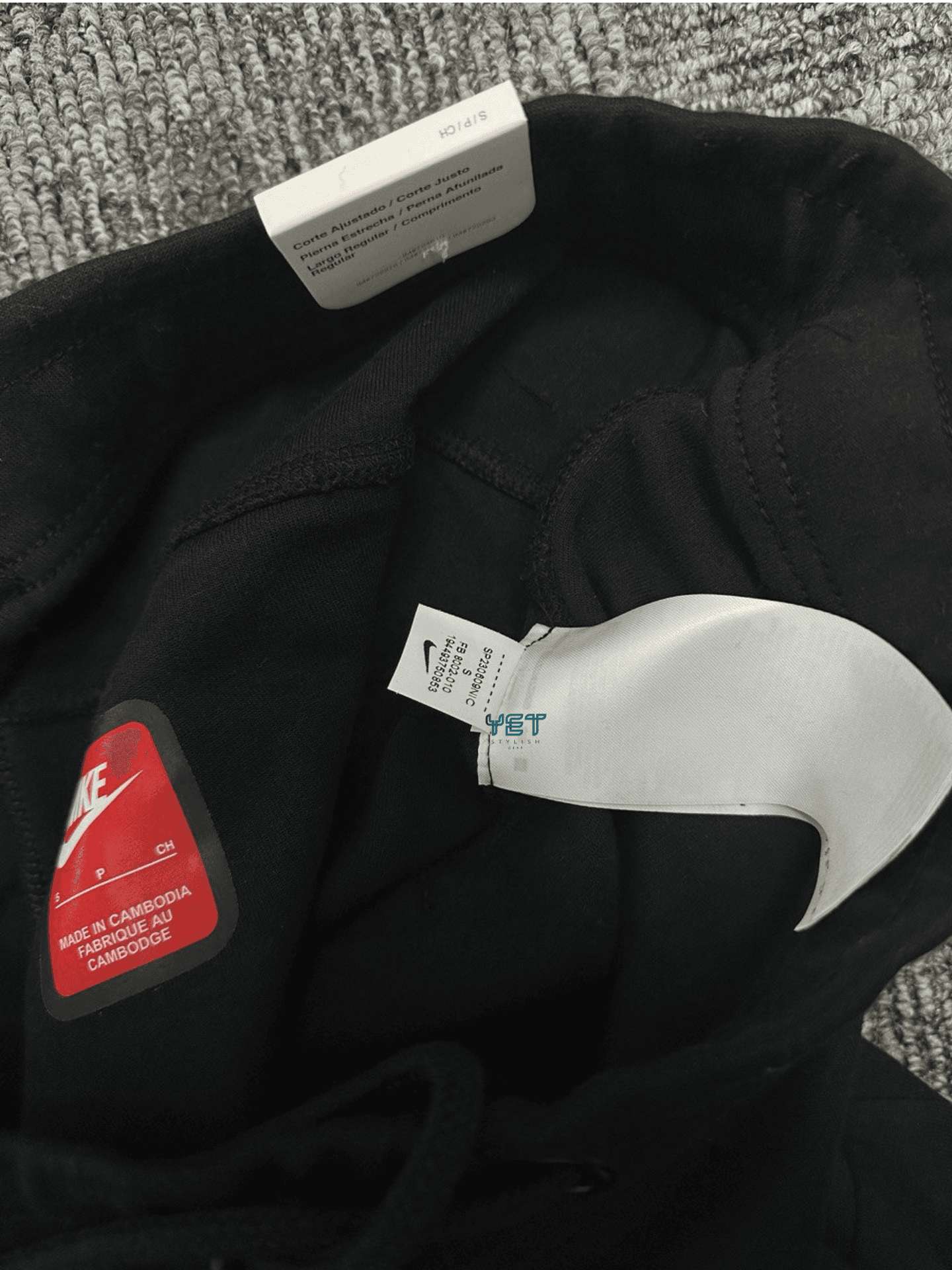 Tech Fleece Windrunner Eşofman Altı - Siyah