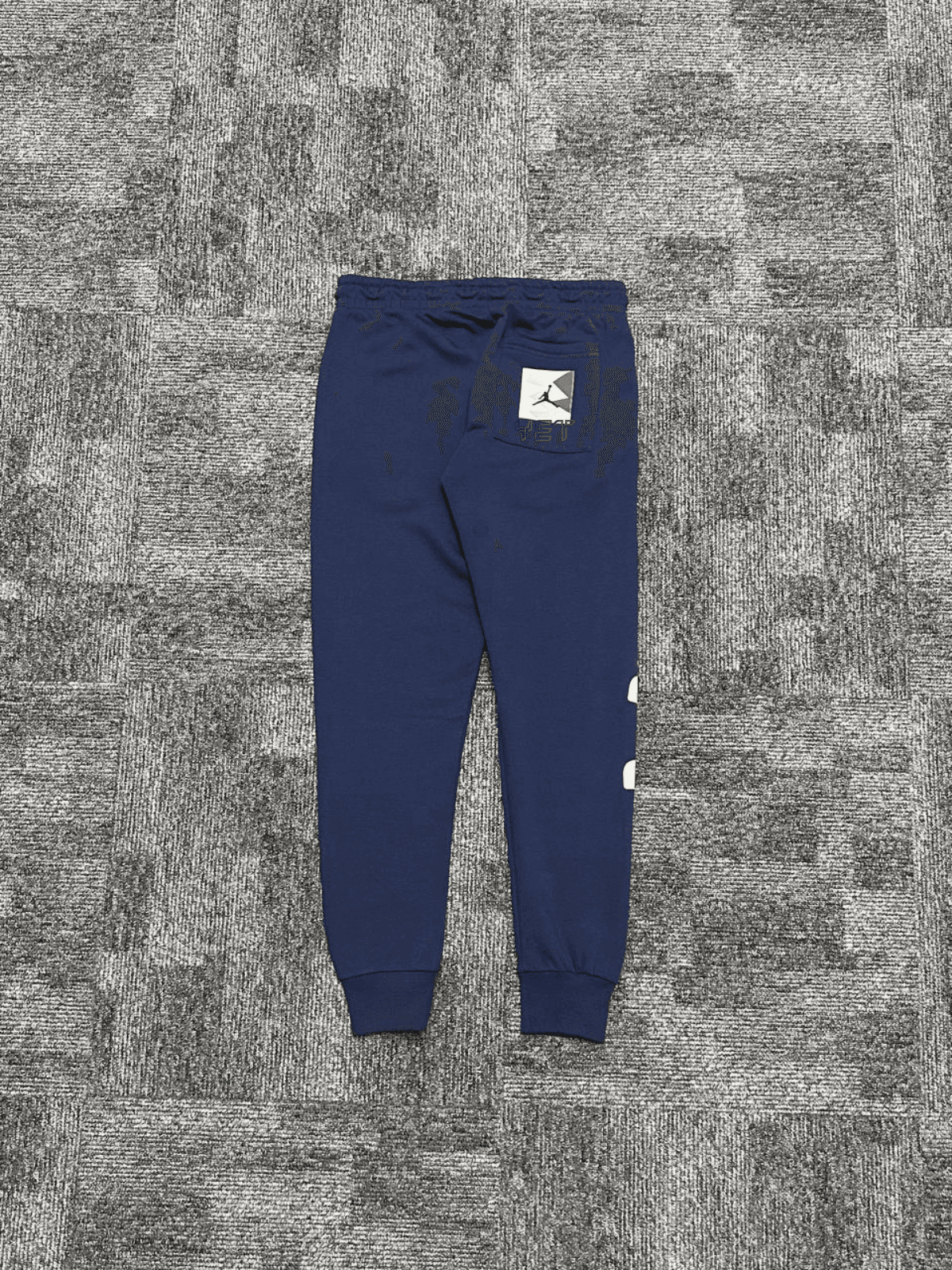 Jrdn Flight MVP HBR Fleece Screen-Printed Graphics Eşofman Altı - Lacivert