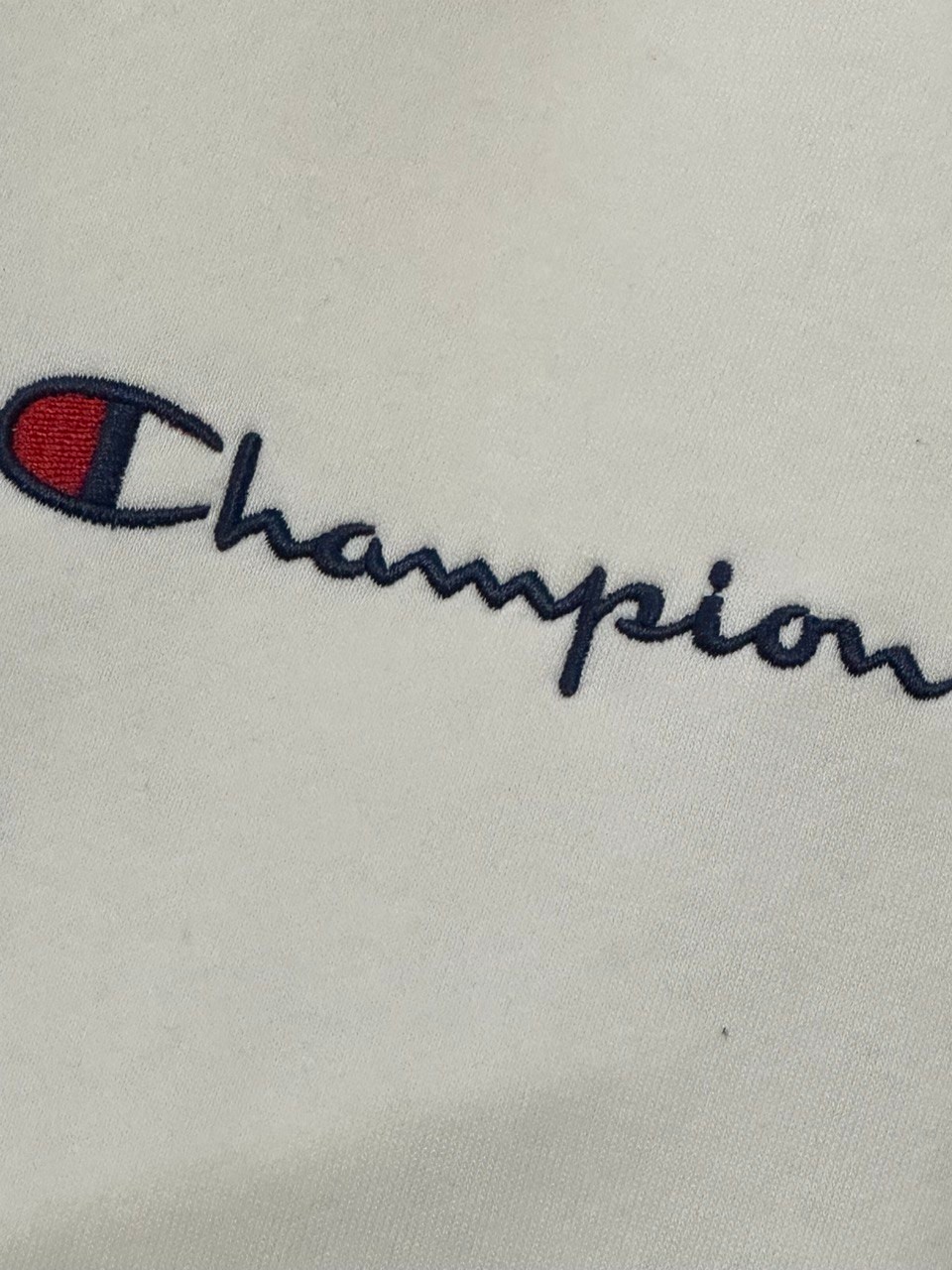 Small Script Logo Fleece Eşofman Altı - Ekru Beyaz