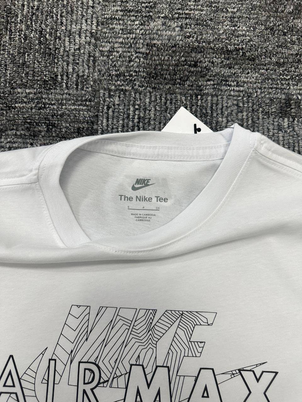 AIR Max Short-Sleeve Tişört - Beyaz