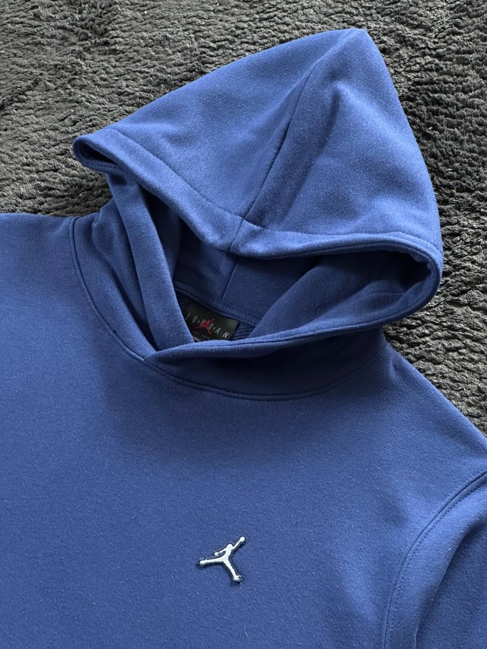 Jrdn Essential Fleece Hoodie - İndigo
