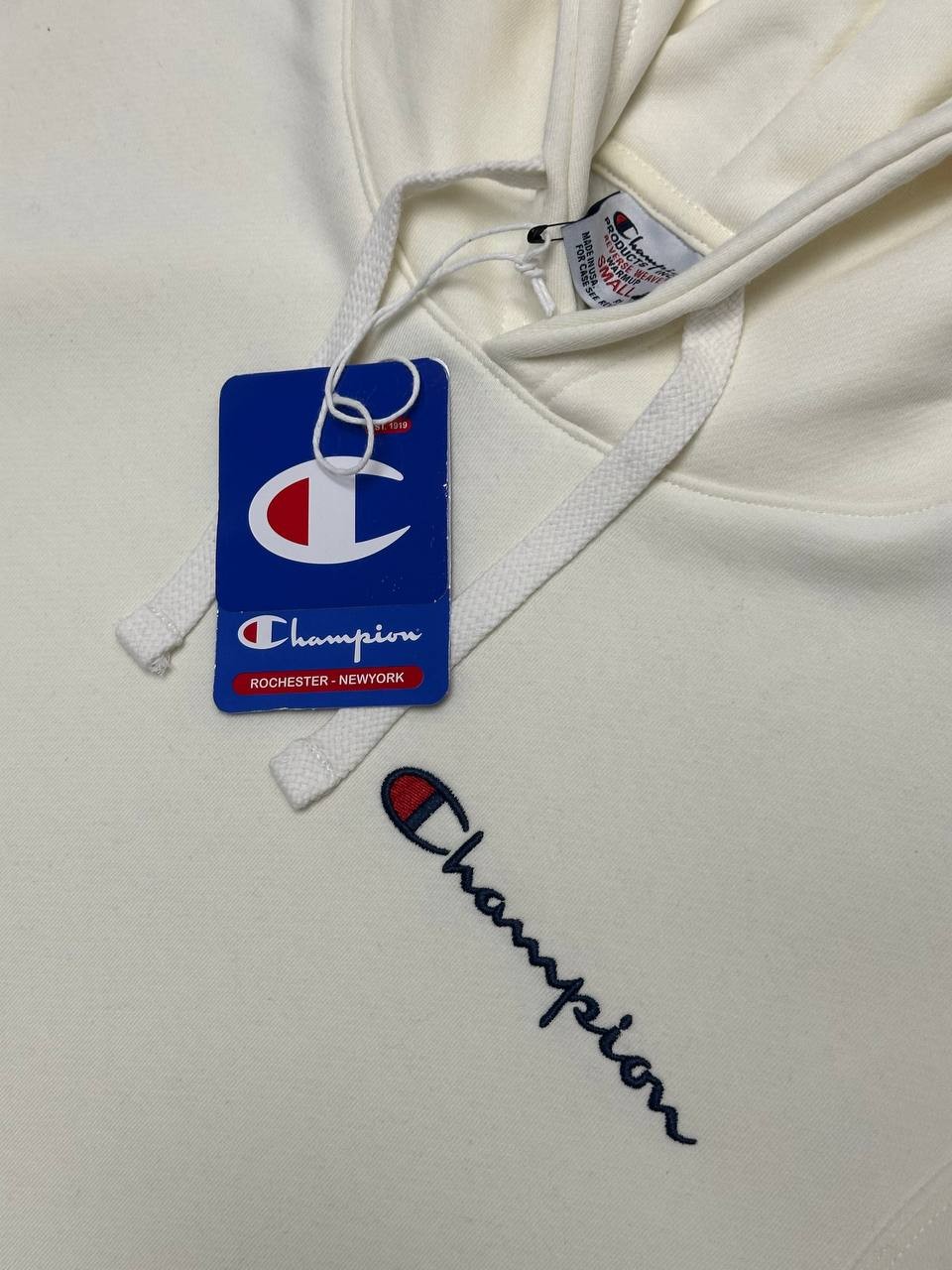 Powerblend Fleece Hoodie  - Ekru Beyaz