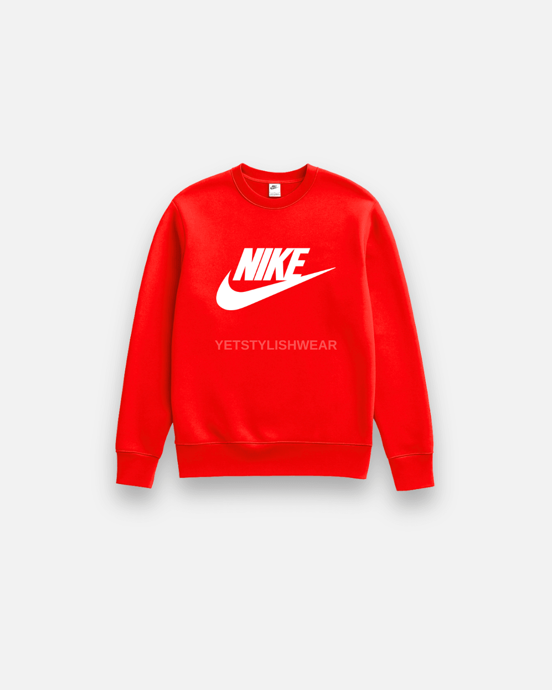 Sportswear Club Fleece Crewneck Sweatshirt - Kırmızı