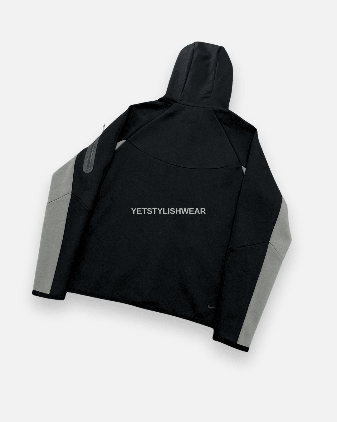 Tech Fleece 5.th Gen. Hırka - Siyah & Yeşil & Füme