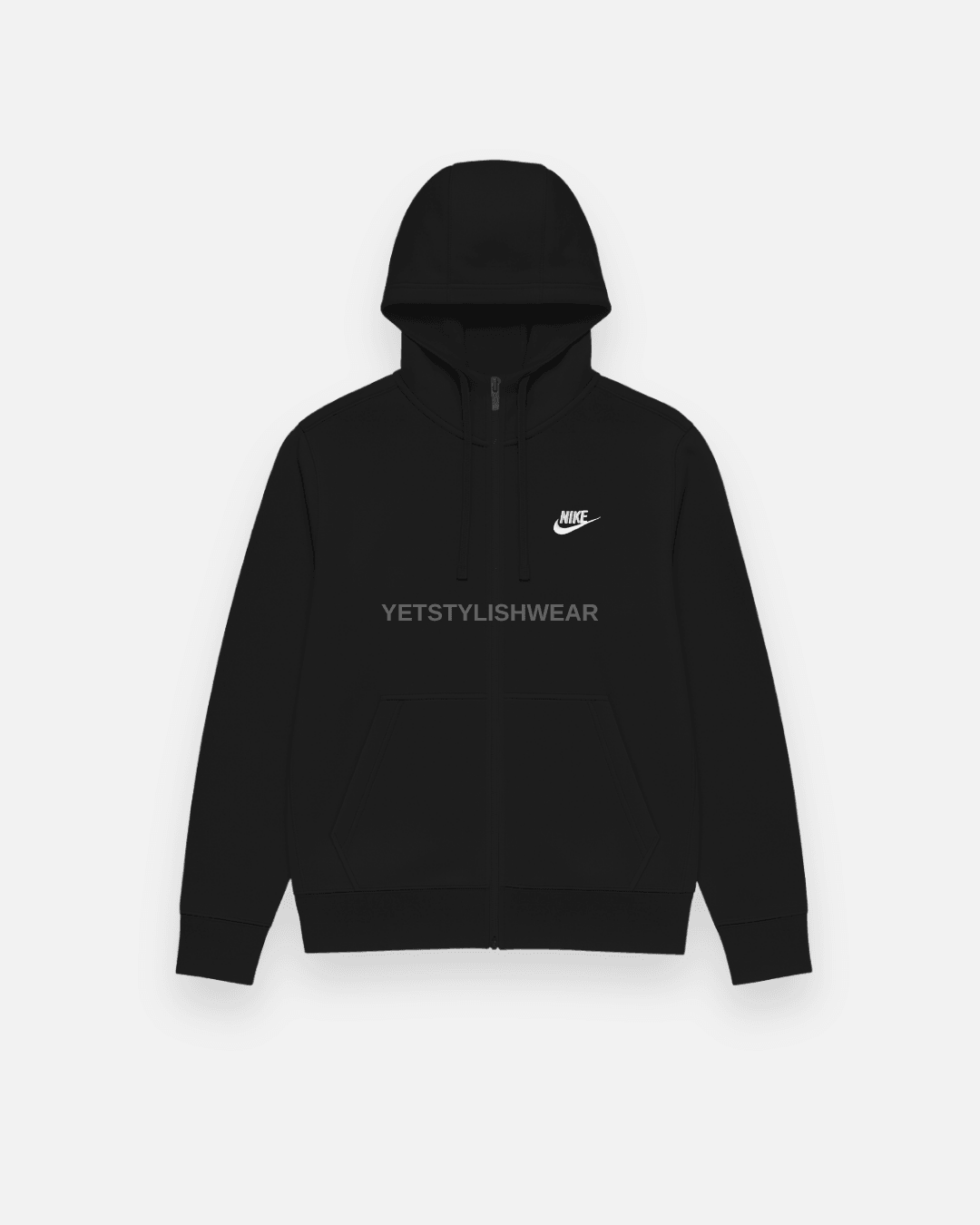 Club Fleece Hırka - Siyah