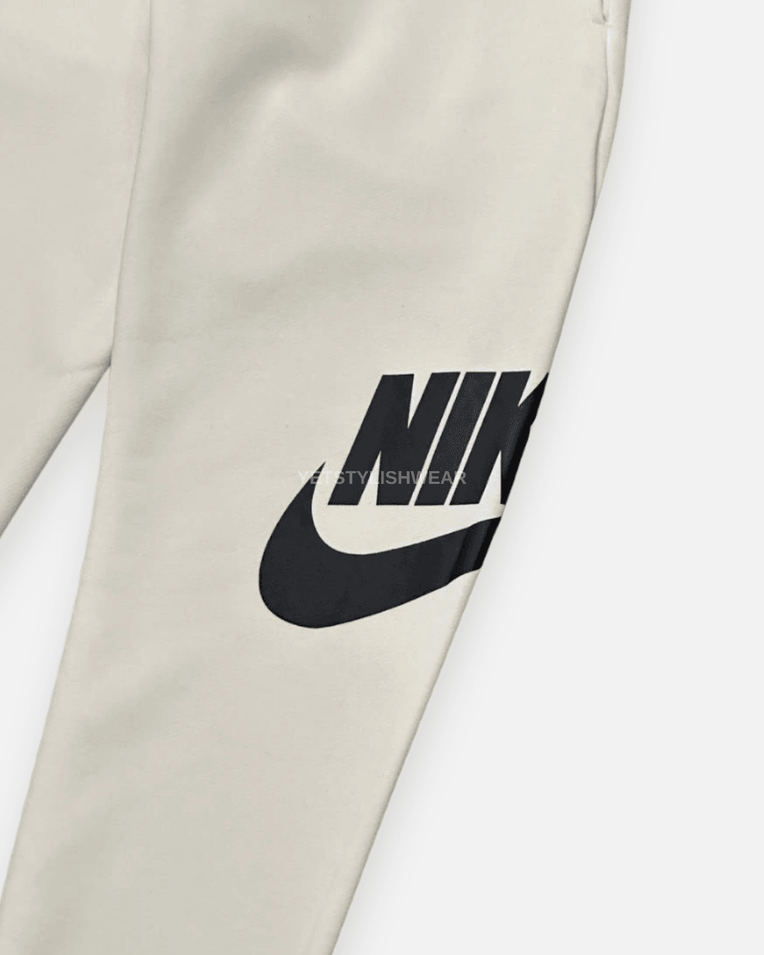 Sporswear Club Fleece Alumni Eşofman Altı - Ekru Beyaz