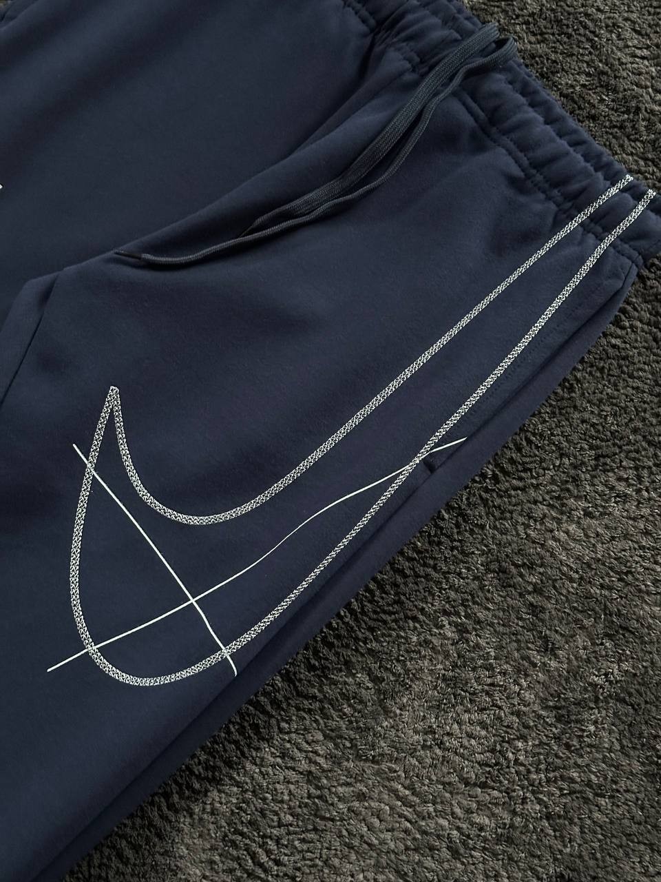 Fleece Tapered Running Trousers Eşofman Altı - Lacivert