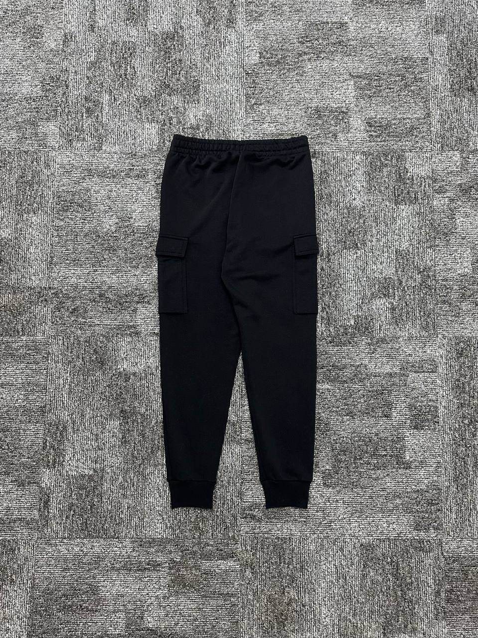 Club Fleece Cargo Eşofman Altı - Siyah