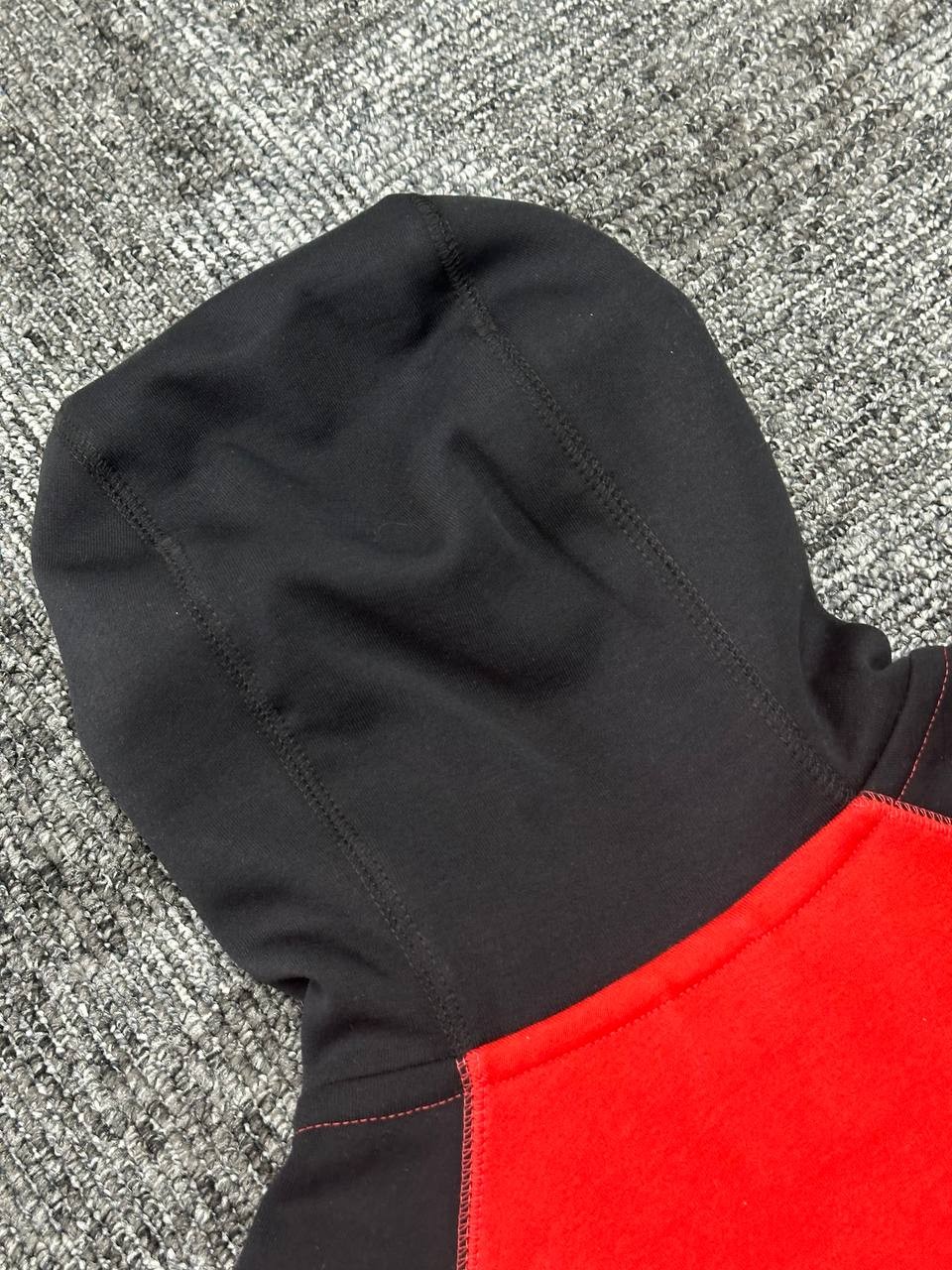 Tech Fleece Windrunner Hırka - Kırmızı&Siyah&Beyaz