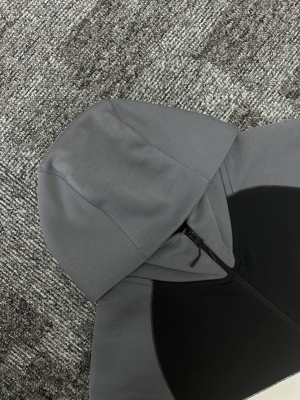 Tech Fleece Windrunner Hırka - Siyah&Füme&Beyaz
