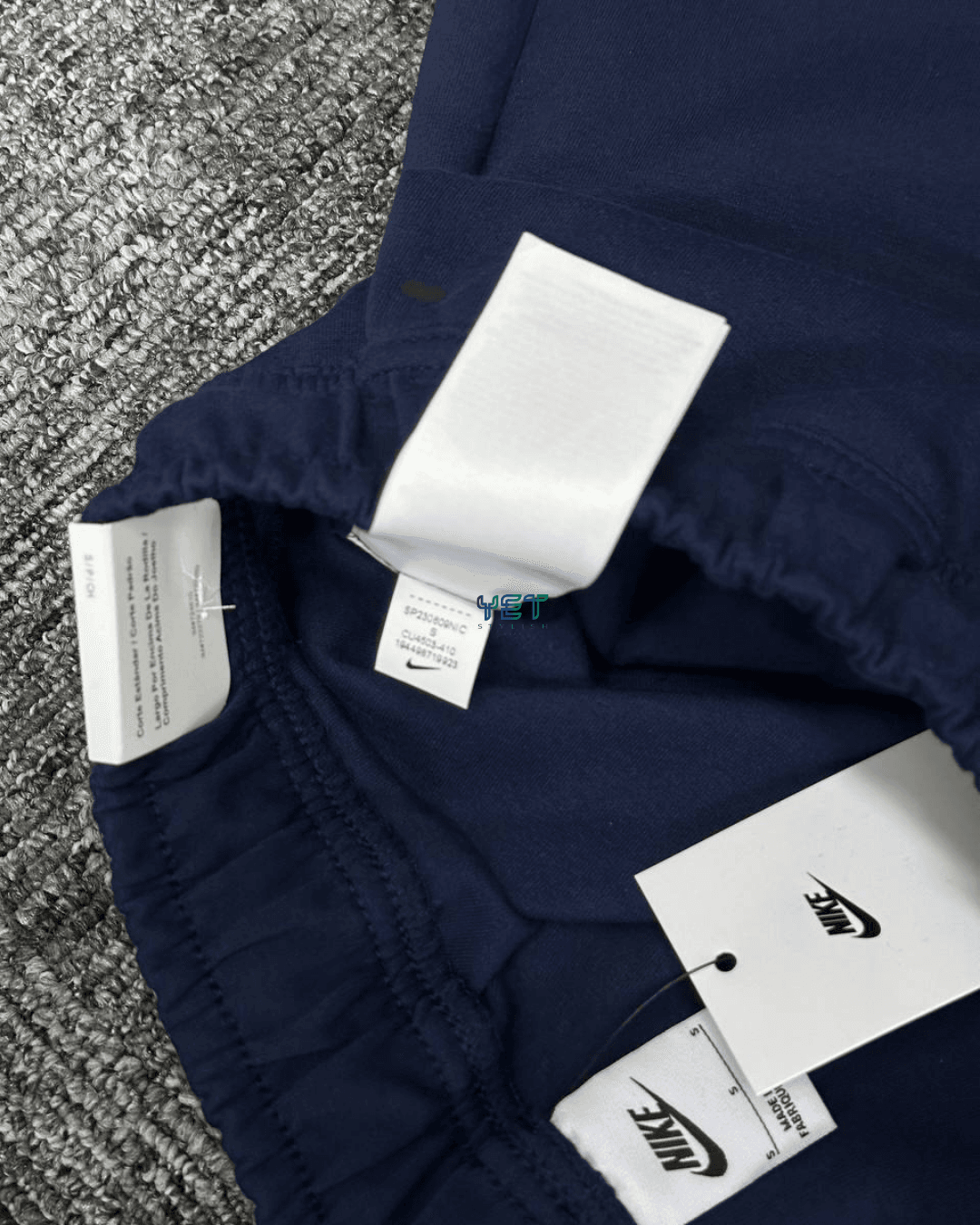 Tech Fleece Şort - Lacivert