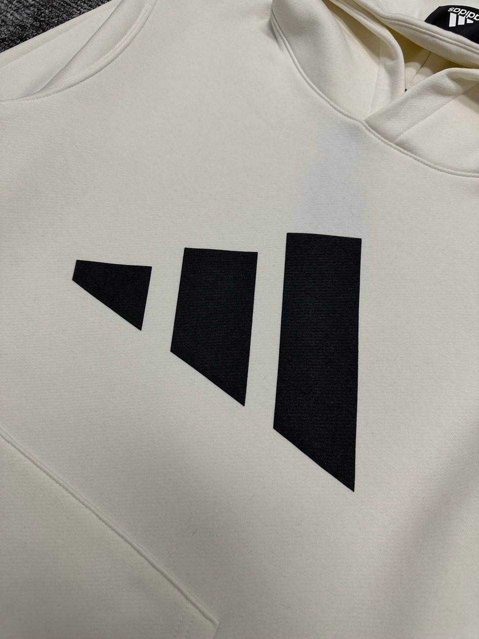 Sportswear Future Icons Logo Fleece Graphic Hoodie - Ekru Beyaz
