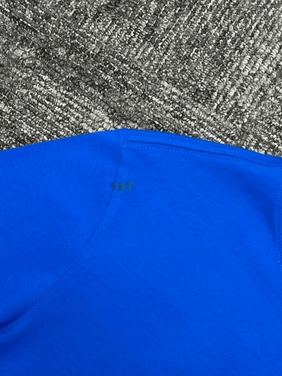 Club Fleece Tişört - Saks Mavisi