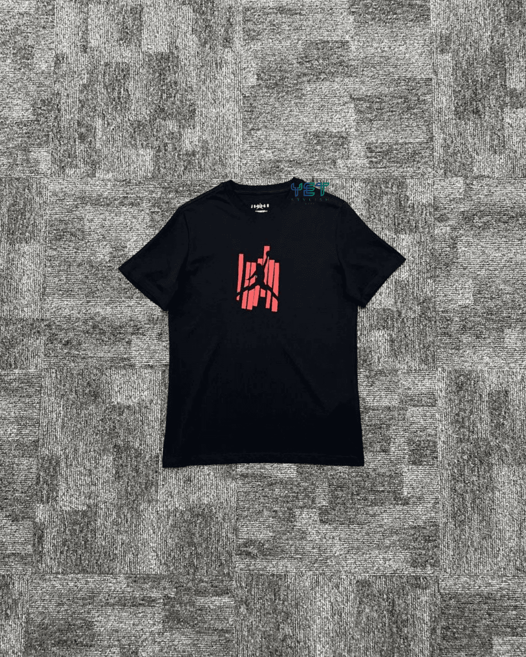 Jrdn M Brand GFX SS Tişört - Siyah