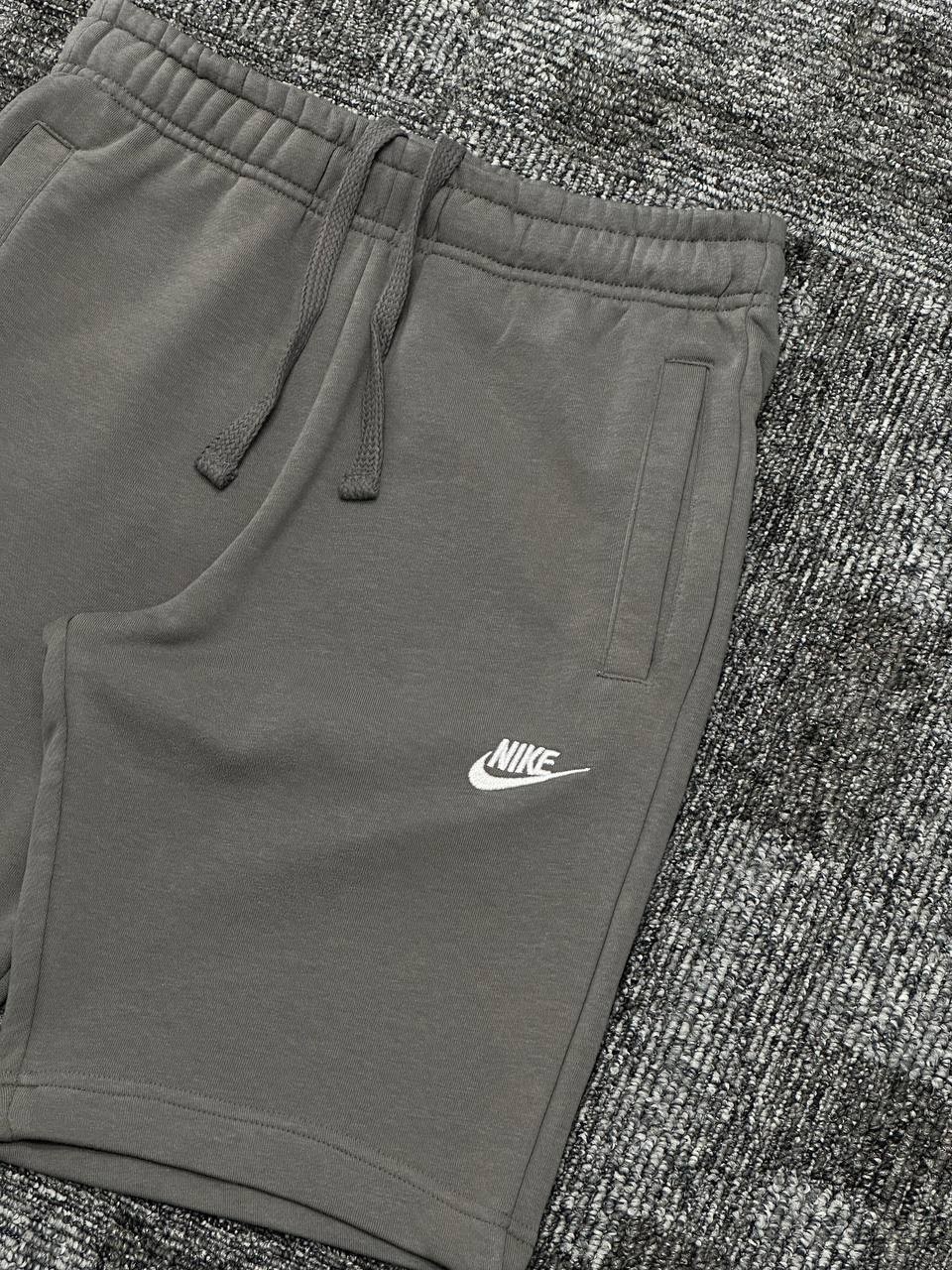 Club Fleece Şort - Füme