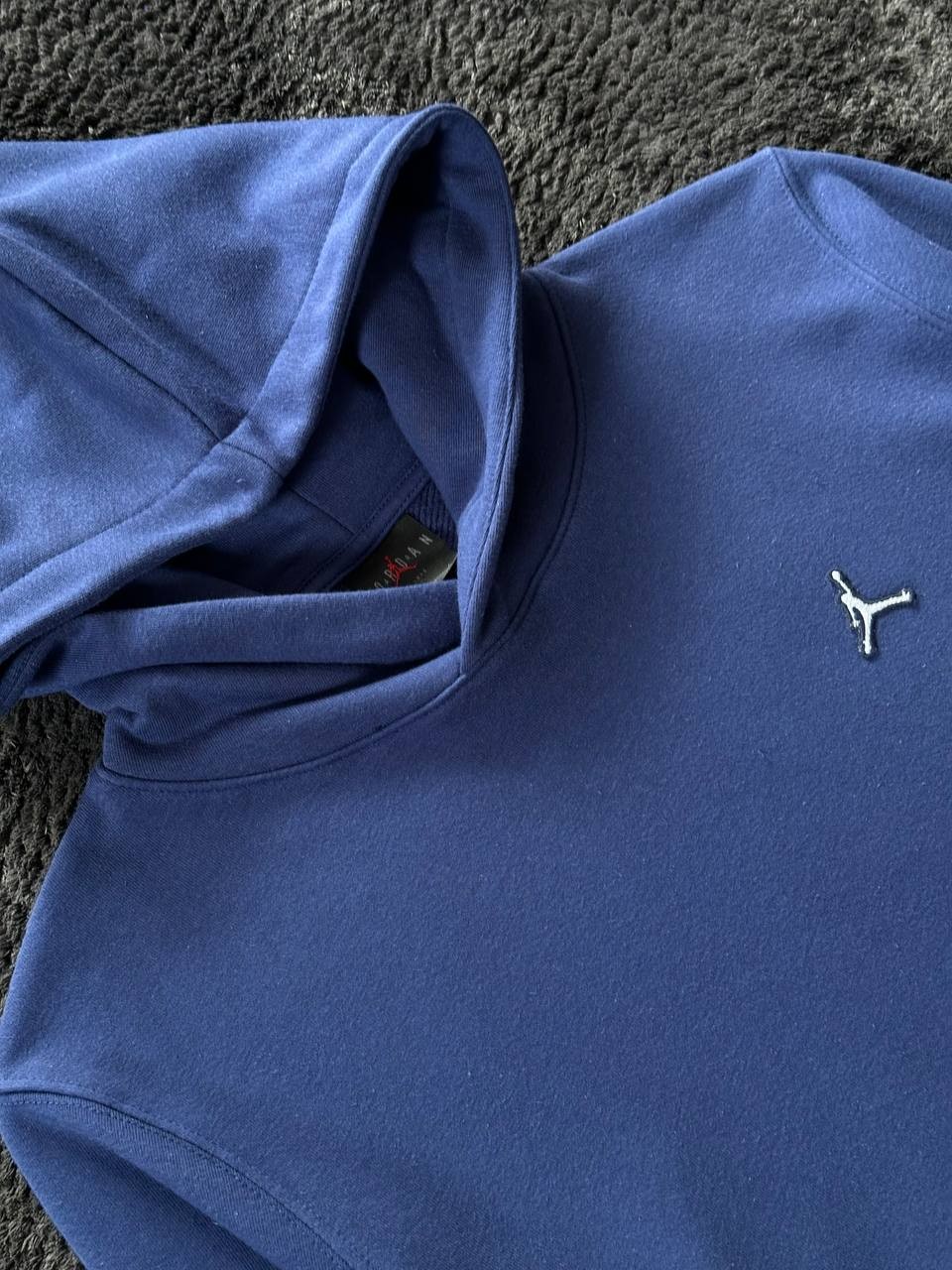 Jrdn Essential Fleece Hoodie - İndigo